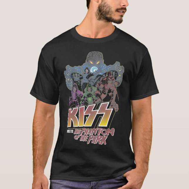 Camiseta KISS O Fantasma do Parque  (Frente)