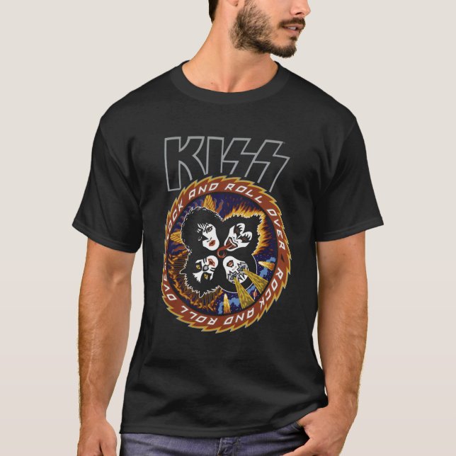 Camiseta Kiss Roll over (Frente)