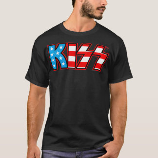 Camiseta KISS USA Logo