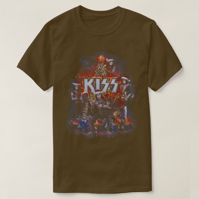 Camiseta KISS  Very Merry KISSmas  (Frente do Design)