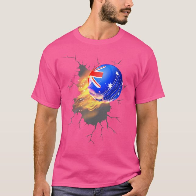 Camiseta Kit Cricket da Austrália (Frente)