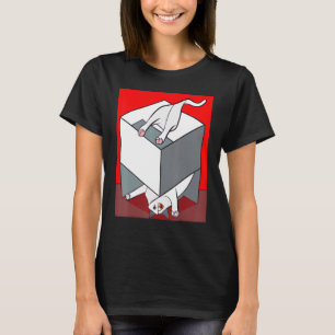 Camiseta Kit de arte de gato maluco meme de gatinho