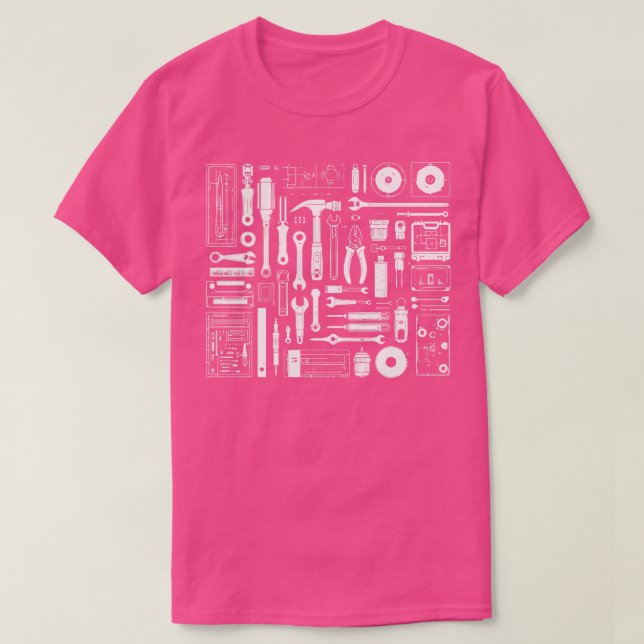 Camiseta kit de ferramentas (Frente do Design)