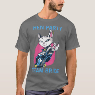 Camiseta Kit de festa da noiva Team Bride Meninas da festa