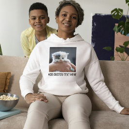 Camiseta Kit de Foto de Gato Preto e Branco Personalizado p