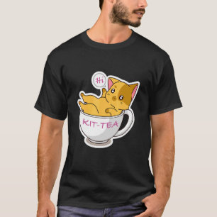 Camiseta Kit De Gato De Chá E Gato 5