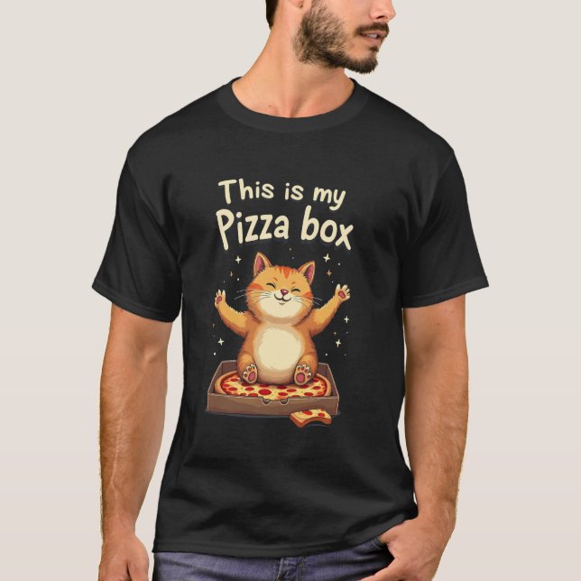 Camiseta Kit de Humor de Comida Simpática Amante de Caixa d (Frente)