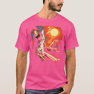 Camiseta Kit de Instrumentos de Teclado Piano Cat Jazz Musi