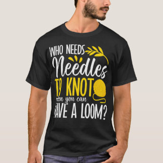 Camiseta Kit de Máquina de Tricô com Loom Coleta de Fio Art