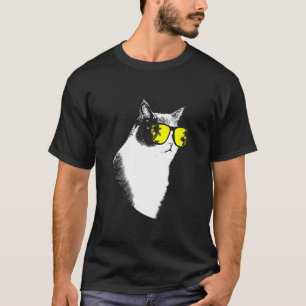 Camiseta Kit de óculos de sol para gatos festa gatinho amor