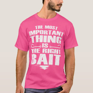 Camiseta Kit De Pesca Para Homens Mais Importantes De Peixe