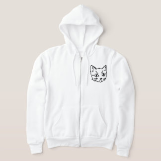 CAMISETA KIT DE VÍDEO GATO PIXEL ART ZIP CAPUZ