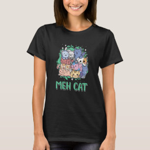Camiseta Kit Gato Gato Humor Gatinho Introvertido Mãe de Ga