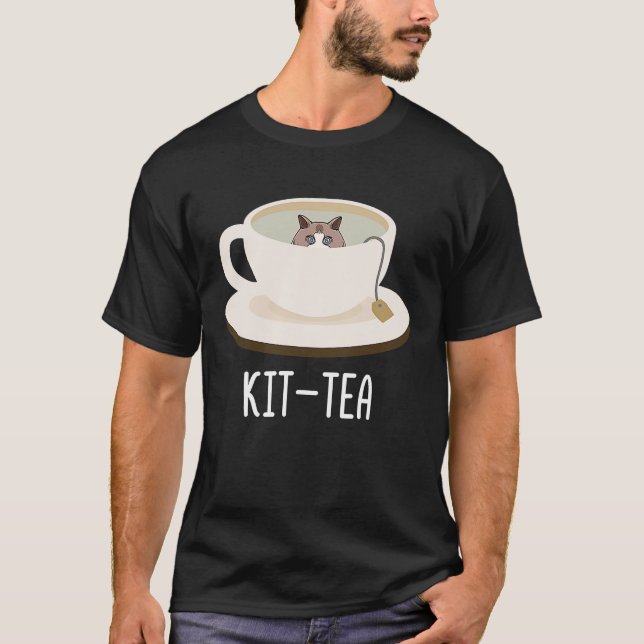 Camiseta Kit Tea Cat Ragdoll Para Gato (Frente)