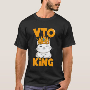 Camiseta Kit VTO King Colega Associado Gatinho Gato VTO