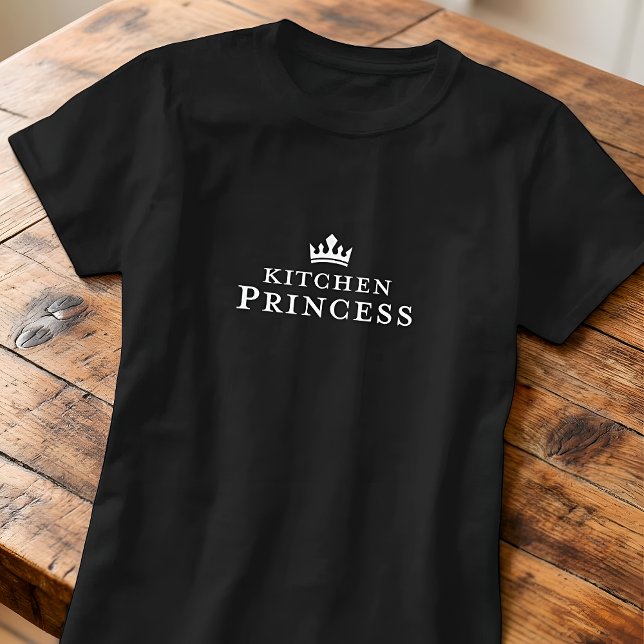 Camiseta Kitchen Princess Pickleball Cute Crown Gift (Criador carregado)