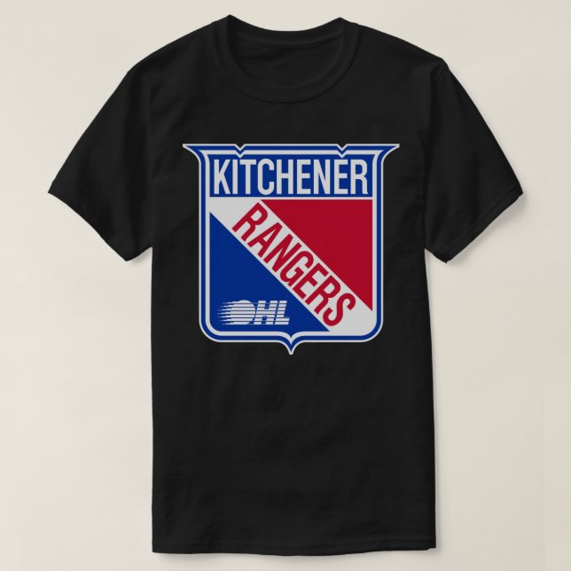 Camiseta Kitchener Rangers Sticker (Frente do Design)