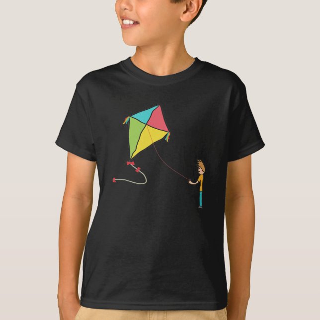 Camiseta Kite Flying (Frente)