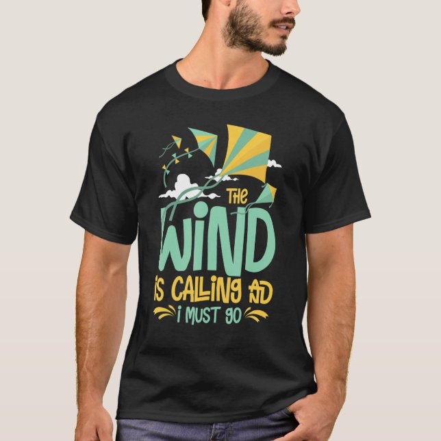 Camiseta Kite Flying Beginner Wind Stunt Kite Quotes (Frente)