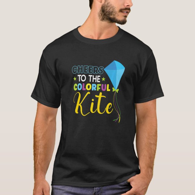 Camiseta Kite Flying Kite Fan For Fite Flying   2 (Frente)