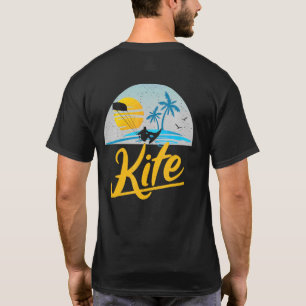 Camiseta Kite Kitesurfing Vintage Surfe Retrô Pranchas Ki