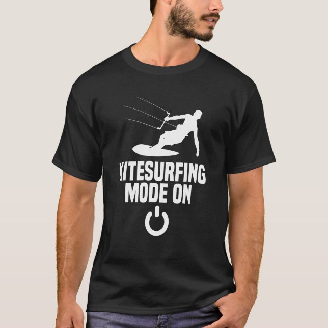 Camiseta Kite Learning Modo Kitesurfing (Frente)