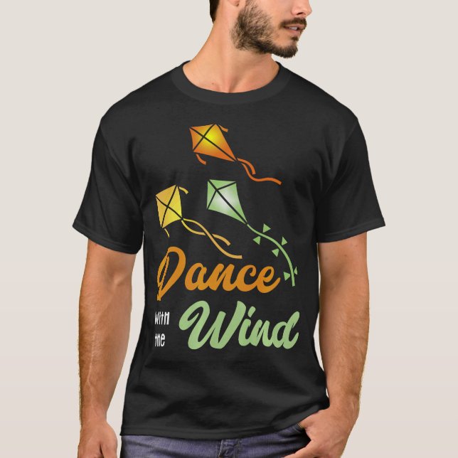 Camiseta Kite S2 Voando pipas (91) (Frente)