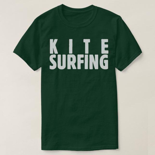 Camiseta Kite Surfing White (Frente do Design)