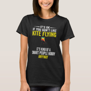 Camiseta Kite Voadora de Cabeleireiro do Hobby Smart Pessoa