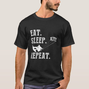 Camiseta Kiteboard Kite Kiting Surfing Kitesurfing Vint