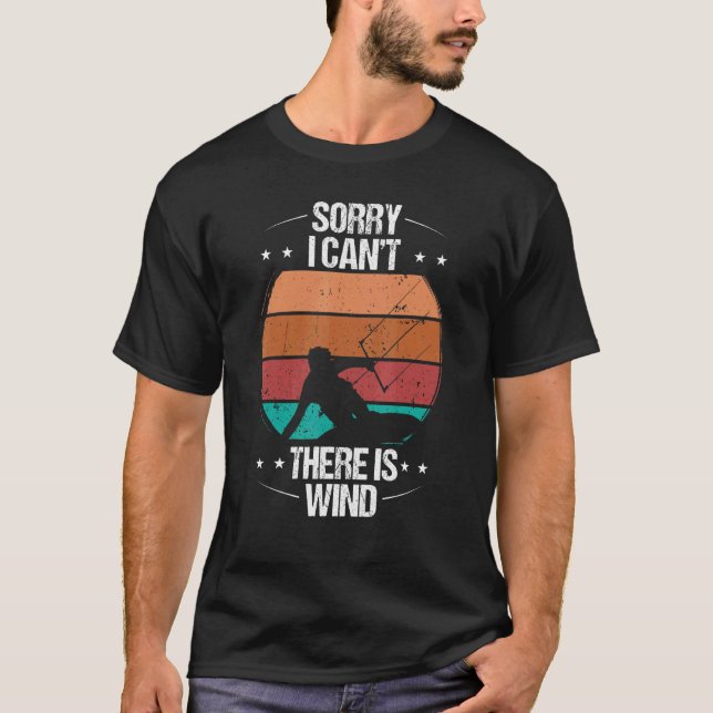 Camiseta Kiteboard Vintage Há Wind Kitesurfing Kit (Frente)