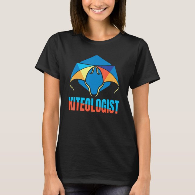 Camiseta Kiteologista Kite Flying (Frente)