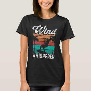 Camiseta Kitesurfer Wind Whisperer Kiteboarding Kit Vintage