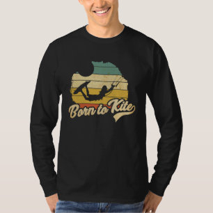 Camiseta Kitesurfing Design Nascer Para Kite Retro Surf Kit