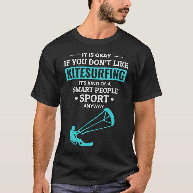 Camiseta Kitesurfing Kitesurf Kiteboarder (Frente)