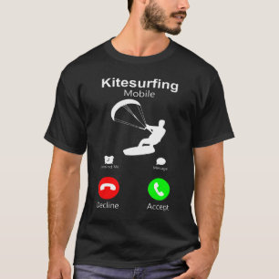 Camiseta Kitesurfing Móvel Kiteboard Água Sur