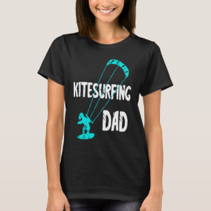 Camiseta Kitesurfing Pai Kitesurfer Padre Kite Conselho Fat
