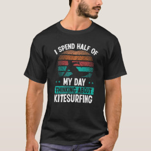 Camiseta Kitesurfing Vintage pensando em Kiteboard Ki