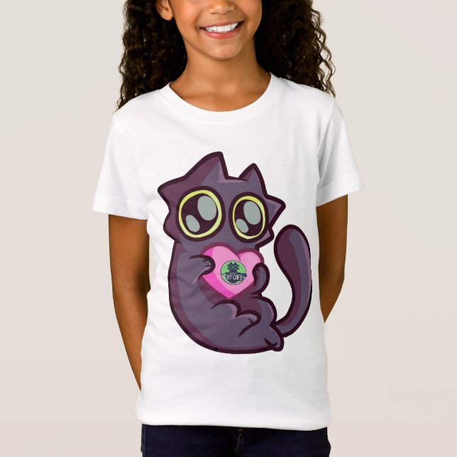 Camiseta KitKat Ama Você - O Alaska Cat Cafe (Frente)