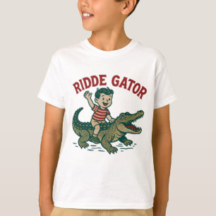 Camiseta Kitsch Vintage da Flórida - Gator Ridículo   Crian