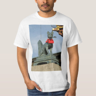 Camiseta Kitsune キ ツ ネ (Fox) com Key in Mouth