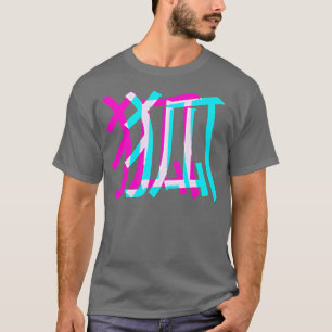 Camiseta Kitsune Do Anime Glitch Japonês Aestético Vaporwa