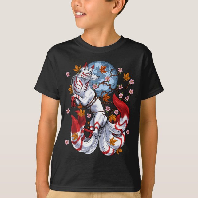 Camiseta Kitsune Japanese Fox (Frente)
