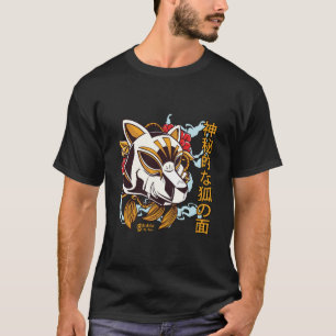 Camiseta Kitsune Mask Men Black