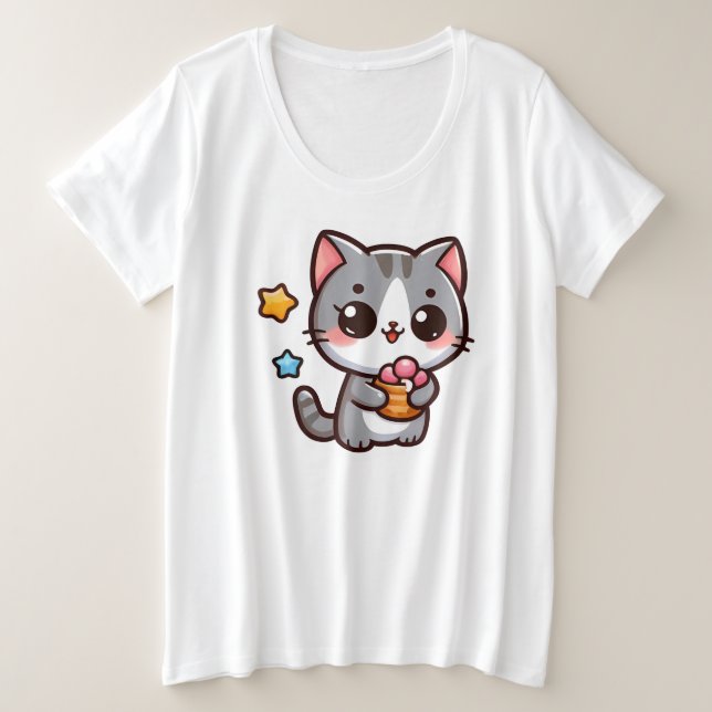 Camiseta Kitten (Frente do Design)