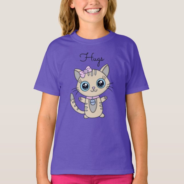 Camiseta Kitten Hugs (Frente)