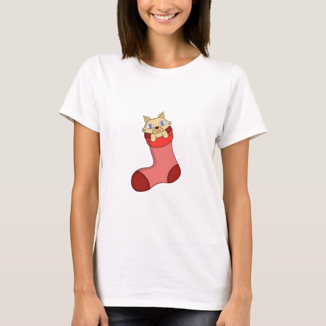 Camiseta Kitten Natal (Frente)