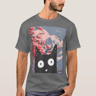 Camiseta Kitten Neko Japan Manga Harajuku Otaku Arte Gráfic