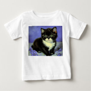 Camiseta Kitten Tuxedo Van Gogh