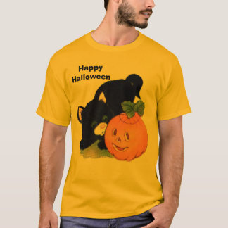 Camiseta Kitty1, HappyHalloween